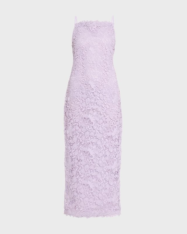Lace Column Gown